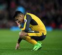 Arsenal y Alexis suman una nueva decepción ante Liverpool