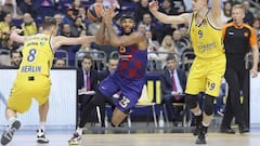 Malcolm Delaney, durante un partido con el Barcleona