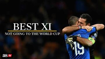 Best XI not going to Russia 2018