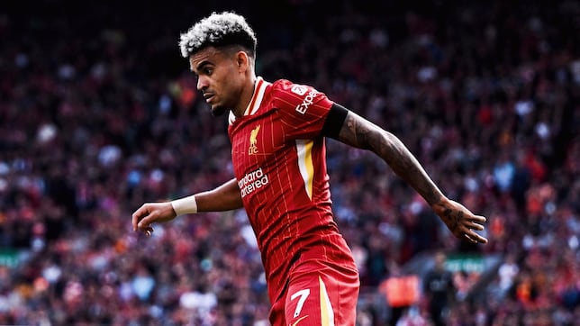 Luis Díaz, el único que se salva en Liverpool