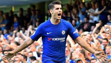 Chelsea gana con goles españoles de Morata y Fábregas