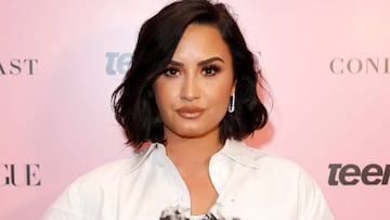 Demi Lovato en el evento 'Teen Vogue Summit 2019' en Goya Studios, Los Angeles, California. Noviembre 02, 2019.