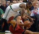 Los Celtics se dan una alegría ante unos Heat sin LeBron James