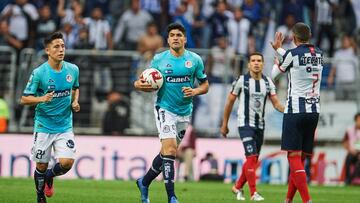 Monterrey y Atlético San Luis empataron en la fecha 9