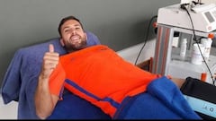 Jordi Alba, diez días de baja