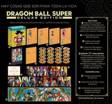 Dragon Ball Super recibe una espectacular Deluxe Edition cargada de extras por Selecta Visión