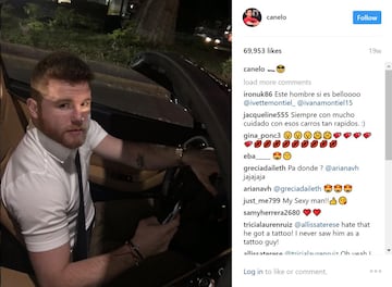 Canelo y su pasión por los autos