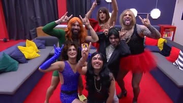 Video: ´Team Infierno’ cumple reto de vestirse como mujeres en La Casa de los Famosos