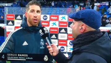 Ramos dice que lo de Casemiro fue un "testarazo" y lo defiende con el diccionario en la mano