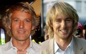 Jesús Calleja y Owen Wilson