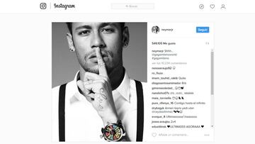 Neymar revoluciona las redes con su &uacute;ltimo mensaje: &quot;Shhh...&quot;