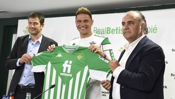 Joaquín, durante el acto.