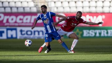 07/02/21 PARTIDO SEGUNDA DIVISION B GRUPO 4B
REAL MURCIA - LORCA DEPORTIVA
Diego Pelaez (i), Verza (d)