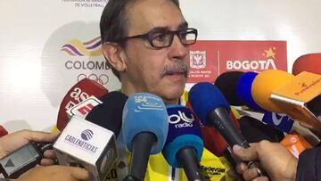 Antonio Rizola habló tras la derrota de Colombia ante Argentina en el Preolímpico de Voleibol Femenino.