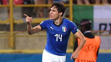 Chiesa, de la Fiorentina, está siendo el mejor de Italia.