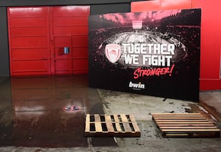 Aplazado el partido entre Olympiacos y Fenerbahce por unas goteras