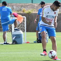 Falcao comanda concentración que espera por Abel y Gio