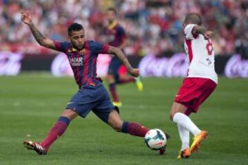 Dani Alves y Aleix Vidal