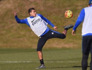 Jeison Murillo y el Inter de Milán preparan el último partido del 2015, frente a la Lazio por la Serie A. 