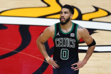 Why isn’t Jimmy Butler playing for Miami today against the Celtics in Game 4?