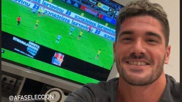 Messi, De Paul y Paredes, atentos a la Selección