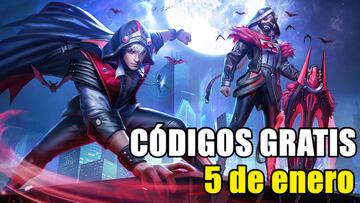 Free Fire | Códigos de hoy jueves 5 de enero de 2023: recompensas gratis