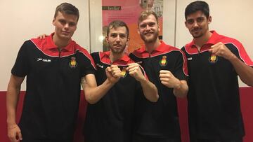 Ribera le da la alternativa a cuatro jugadores en Alemania