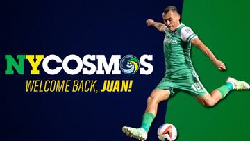 El venezolano Juan Arango regresa al New York Cosmos