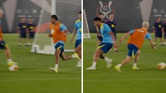 Los dos gestos de Olmo que volvieron loco a Araújo: el lío es monumental