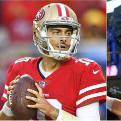 Jimmy Garoppolo, millonario, y Rob Gronkowski, ¿actor?