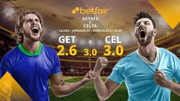 Getafe CF vs. RC Celta de Vigo: alineaciones, horario, TV, estadísticas y pronósticos