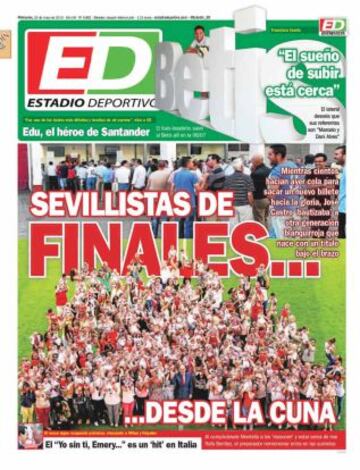 Portadas de la prensa deportiva