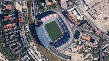 Vista a&eacute;rea de la zona del Calder&oacute;n.