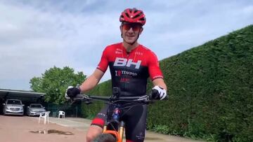 Carlos Coloma, en su domicilio de La Rioja.