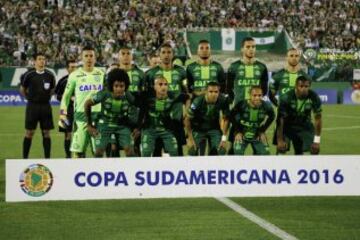 23-11-2016: Chapecoense empató 0-0 en el partido de vuelta de la semi ante San Lorenzo y alcanzó la final de la Copa Sudamericana.