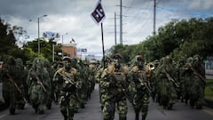 Bogotá. Julio 20 del 2018. Desfile Militar del día de la declaración de independencia (Colprensa -Diego Pineda)