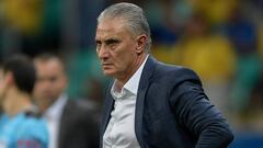 Tite, t&eacute;cnico de Brasil