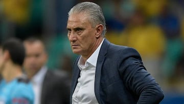 Tite, t&eacute;cnico de Brasil