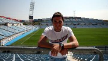 HAMBRE DE GOL. Colunga intentará hacer el primer tanto del Getafe en esta Liga.