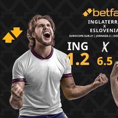 Inglaterra vs. Eslovenia: horario, dónde ver y pronósticos del Europeo Sub-21