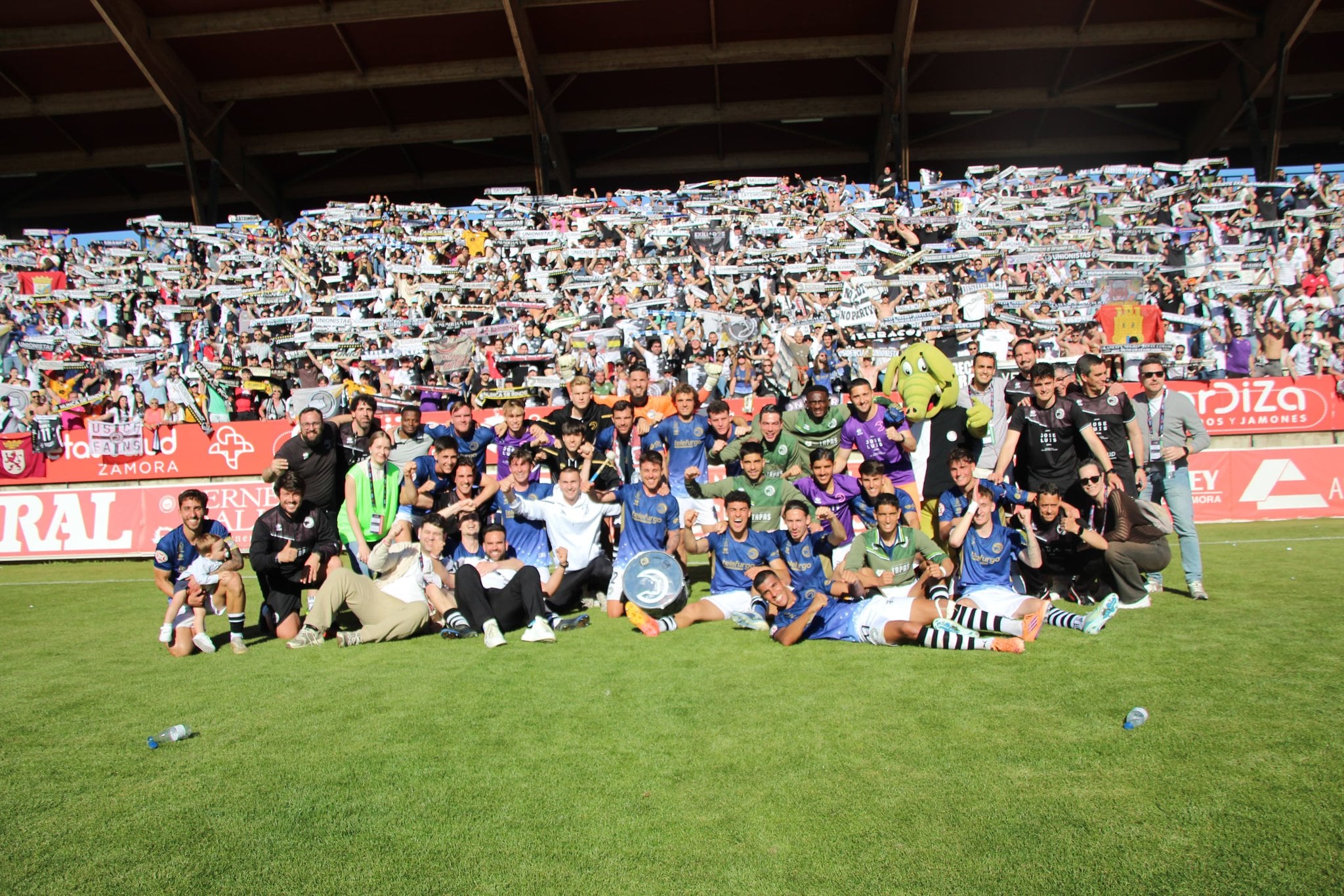 Unionistas conquista Zamora en el minuto 100; la Ponferradina, a lo suyo