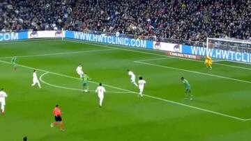 La jugada del 0-3 deja a Marcelo y a Nacho muy mal parados