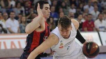 Doncic, en la final ante Baskonia.