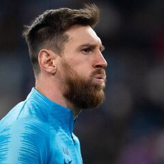 Messi es el segundo jugador del Barça con más partidos en Liga