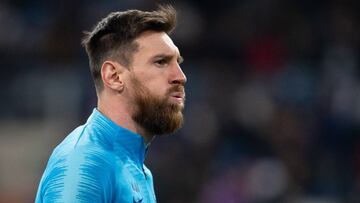 Messi es el segundo jugador del Barça con más partidos en Liga