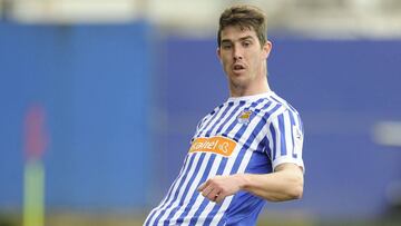 Elustondo, durante un partido.