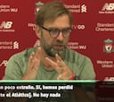 Klopp toma la derrota como estrategia para remontar al Atleti