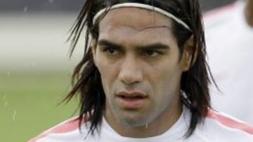 Radamel Falcao, durante la pretemporada del Mónaco en Miami.