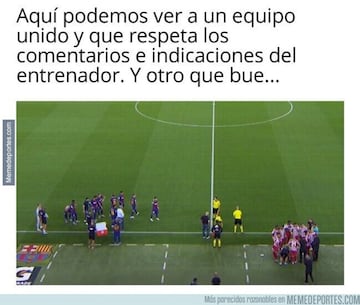 Los memes del empate del Barça ante el Atleti