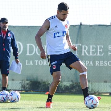 Último entrenamiento de la Selección Colombia antes del amistoso contra Arabia Saudita. Héctor Cárdenas será el DT encargado de la Tricolor.